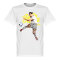 La Galaxy T-shirt Zlatan Script Barn Zlatan Ibrahimovic Vit