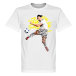 La Galaxy T-shirt Zlatan Script Barn Zlatan Ibrahimovic Vit