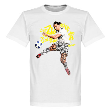 La Galaxy T-shirt Zlatan Script Barn Zlatan Ibrahimovic Vit