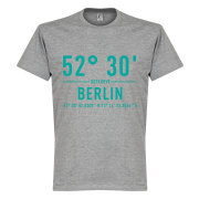 Hertha Bsc Berlin T-shirt Hertha Berlin Home Coordinate T-shrit Grå