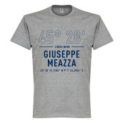 Inter T-shirt Giuseppe Meazza Coordinates Grå