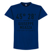 Inter T-shirt Giuseppe Meazza Coordinates Blå