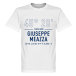 Inter T-shirt Giuseppe Meazza Coordinates Vit