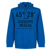 Inter Huvtröja Giuseppe Meazza Coordinates Blå