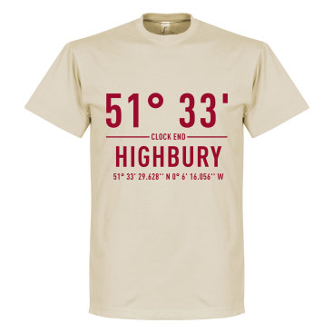 Arsenal T-shirt Highbury Home Coordinate Röd