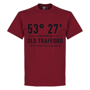 Manchester United T-shirt Old Trafford Home Coordinate Röd