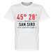 Milan T-shirt Milan San Siro Home Coordinate Vit