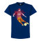 Barcelona T-shirt Messi Script Lionel Messi Blå