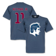 Barcelona T-shirt Jr 11 Neymar Blå