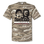 Napoli T-shirt Maradona Camo Diego Maradona Grön