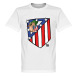 Atletico Madrid T-shirt Jc Atletico Crest Vit