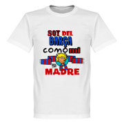 Barcelona T-shirt Barca Como Mi Madre Vit