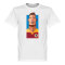 Roma T-shirt Playmaker Totti Football Francesco Totti Vit