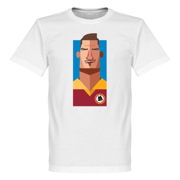 Roma T-shirt Playmaker Totti Football Francesco Totti Vit