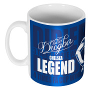 Chelsea Mugg Legend Didier Drogba Blå