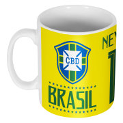 Brasilien Mugg Brazil Jr Team Neymar Gul