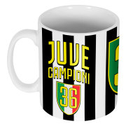 Juventus Mugg Juve Campioni 36 Vit-svart