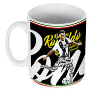 Juventus Mugg Ronaldo Script Cristiano Ronaldo Vit