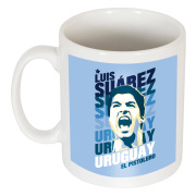 Uruguay Mugg Suarez Portrait Luis Suarez Vit