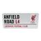 Liverpool Vägskylt Anfield Road