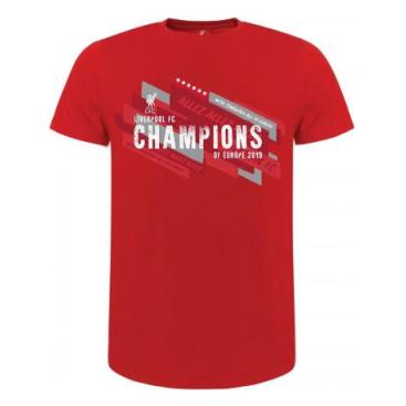Liverpool T-shirt Champions Of Europe Barn