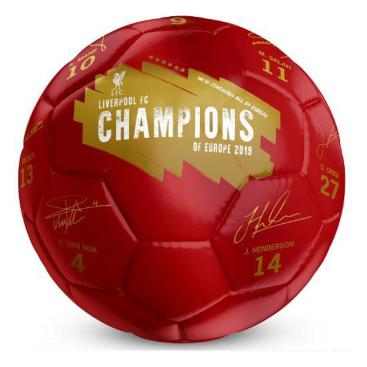 Liverpool Fotboll Champions Of Europe Signature