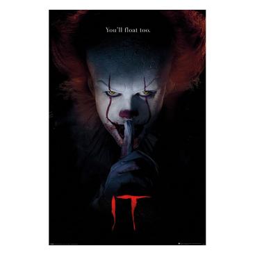 It Affisch Pennywise Hush 203