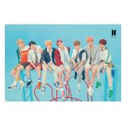 Bts Poster Blue