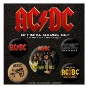 Acdc Emblem Knappar