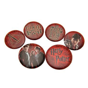 Harry Potter Emblem Knappar