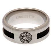 Leicester City Ring Large Svart/silver