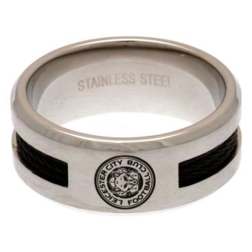 Leicester City Ring Large Svart/silver