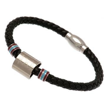 West Ham United Läderarmband Ring