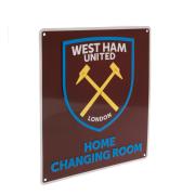 West Ham United Skylt Home Changing Room