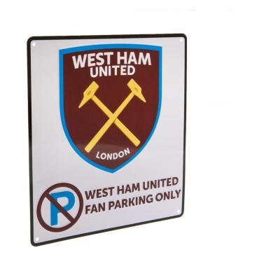 West Ham United Skylt No Parking