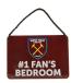 West Ham United Sovrumsskylt No1 Fan