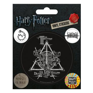 Harry Potter Klistermärken Deathly Hallows