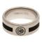 Manchester City Ring Large Svart/silver