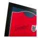 England Signerad Fotbollströja Sir Geoff Hurst