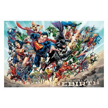 Dc Universe Poster Rebirth