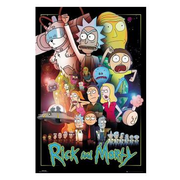 Rick And Morty Poster Wars