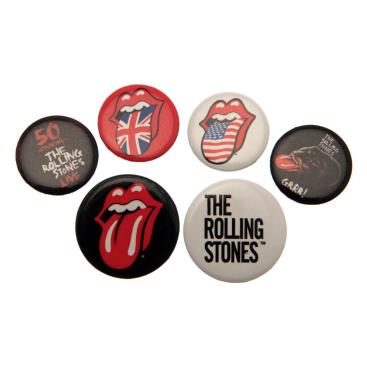 The Rolling Stones Emblem Knappar
