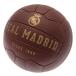 Real Madrid Retro Fotboll Feltryck