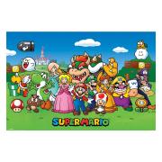 Super Mario Poster Karaktärer