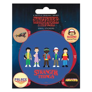 Stranger Things Klistermärken Arcade