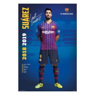 Barcelona Poster Suarez