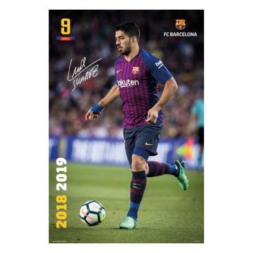 Barcelona Affisch Suarez 28