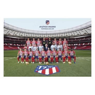 Atletico Madrid Affisch Squad 66