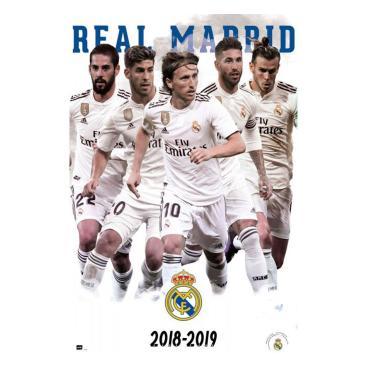 Real Madrid Affisch Players 61