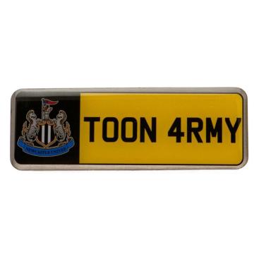 Newcastle United Nummerplåt Emblem